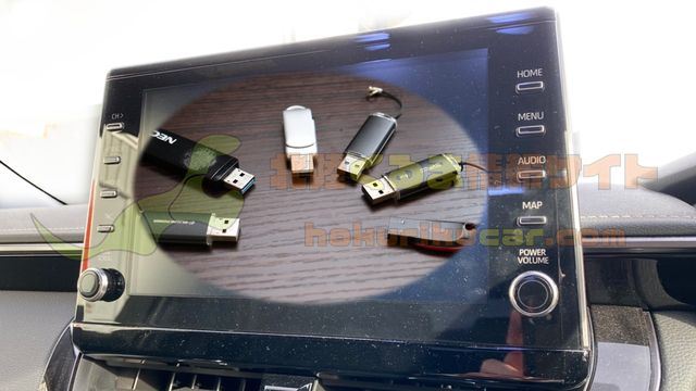 ディスプレイオーディオ USBメモリ