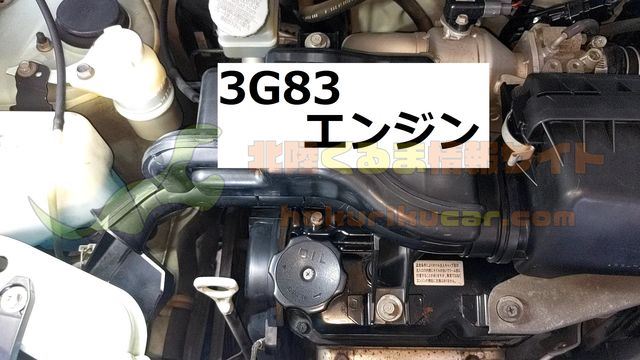 3G83エンジン